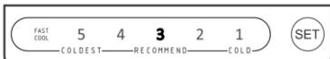 CECOTEC Bolero Coolmarket Combi Origin 231 Nf E - Dondurucu sıcaklık ayarı - 3