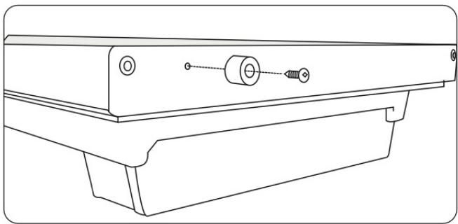 Technical line drawing of a mechanical component with no visible text or symbols