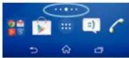 SONY Xperia E4 Dual - Écran d'accueil - 1