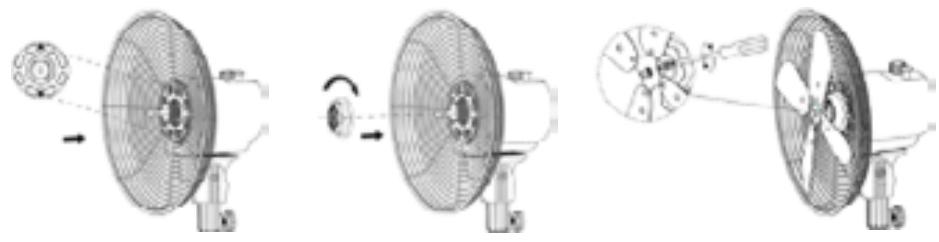 CECOTEC Ventilador De Pie Energysilence 610 Steelstyle M - PIÈCES ET COMPOSANTS - 1