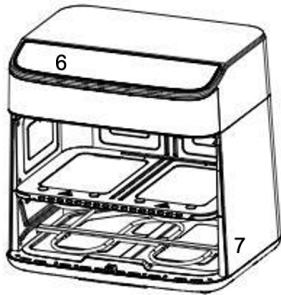 CECOTEC Cecofry Foodcourt 18000 4pizza A90 Eu01 120299 - PROBLEEMOPLOSSING - 1