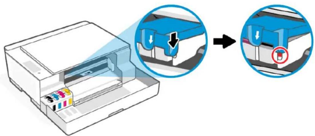 HP Smart Tank 5105 - Parte inferior de la impresora - 5