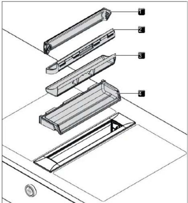 BORA Professional 3.0 PKCB3 - Estructura de los extractores de superficie - 3