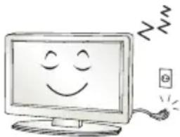 LG 50UA74006LB - - Desconnexió del dispositiu de l'alimentació principal - 1