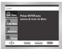 SAMSUNG DVD-P433 - Uso del menú del disco - 1