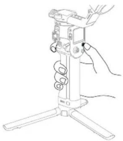 DJI RS 5 - Calibração automática - 1