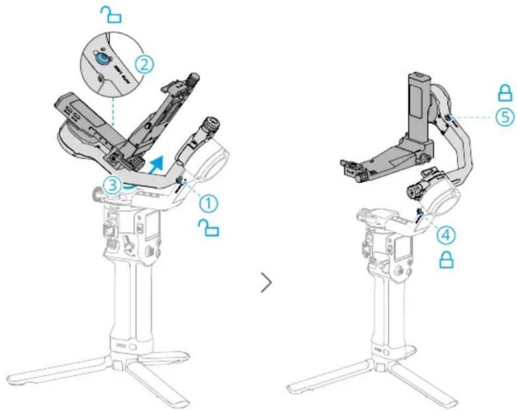 DJI RS 5 - Preparação - 1