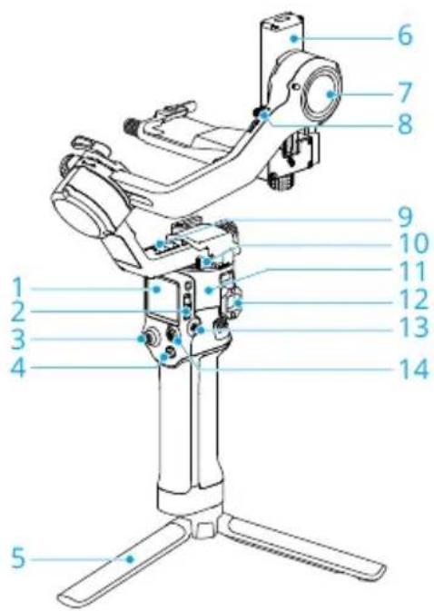 DJI RS 5 - Visão geral - 1