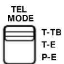 BT Freestyle 130 - To set the tel mode switch - 1