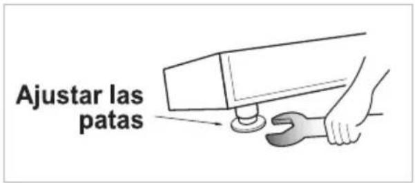 Ajustar las patas
