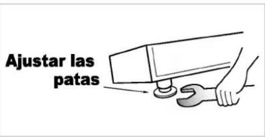 Ajustar las patas