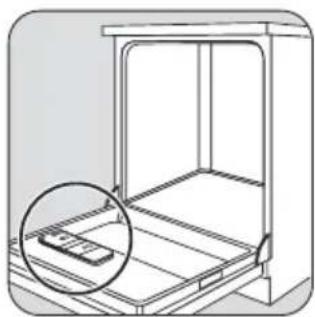 ZANUSSI ZDS 405 X - Ajuste de la cantidad de abrillantador - 1