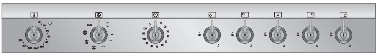 SMEG CX91M2 - DESCRIZIONE DEI COMANDI DEL PANNELLO FRONTALE - 2