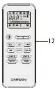 DAEWOO DSA-F1239FLH-V - Unidad exterior (condensador) - 2