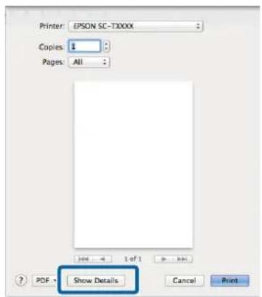 Printer: EPSON SC-TXXXX Copies: 1 Pages: All PDF • Show Details Cancel Print