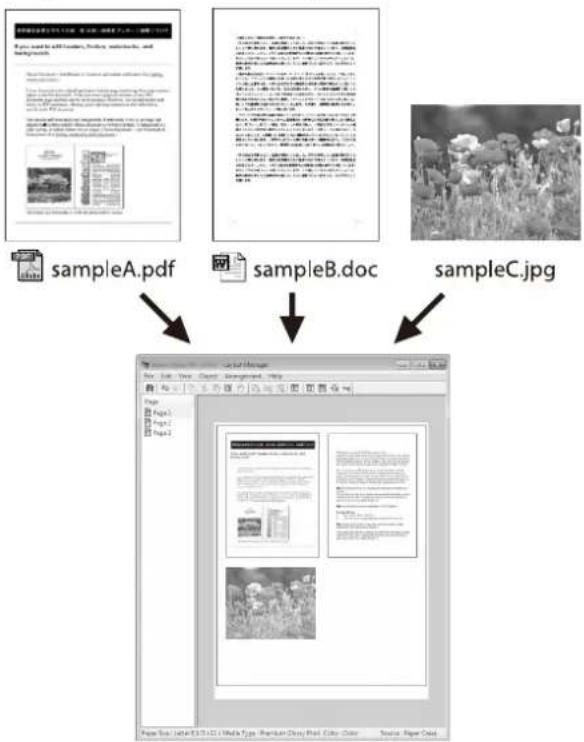 graph TD A["sampleA.pdf"] --> B["sampleB.doc"] B --> C["sampleC.jpg"]