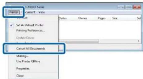 Printer Set As Default Printer Printing Preferences... Update Driver Cancel All Documents Sharing... Use Printer Offline Properties Close