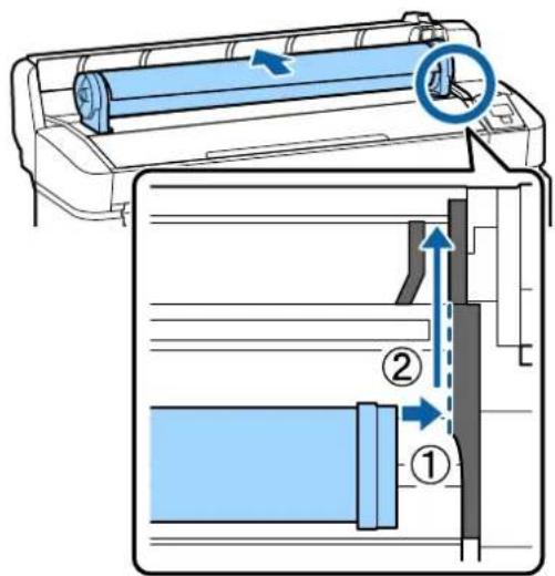 Diagram of a refrigerant air conditioner unit with labeled parts and airflow direction arrows