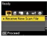 EPSON SureColor SCT44SCAN - Using the Control Panel Menu - 1