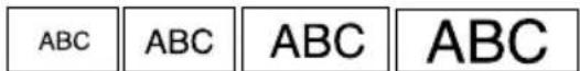 EPSON LabelWorks Safety Label Kit - Changing the font size - 1