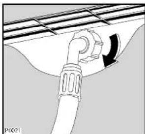 ZANUSSI FA 605 - Conexión hidráulica - 2