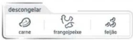 descongelar carne | frango|peixe | feijão
