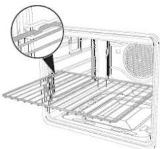 SMEG C6GVXI8-2 - Utilización de la rejilla o bandeja - 1