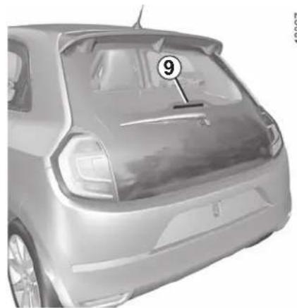 RENAULT Twingo (2020) - LUCES TRASERAS Y LATERALES: sustitución de las lámparas (2/3) - 3