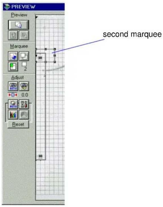 PREVIEW Preview Second marquee Marquee 2 Adjust 0.0 Reset