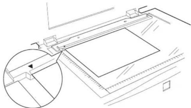 Technical line drawing of a mechanical assembly with an inset magnified detail (no text or symbols)