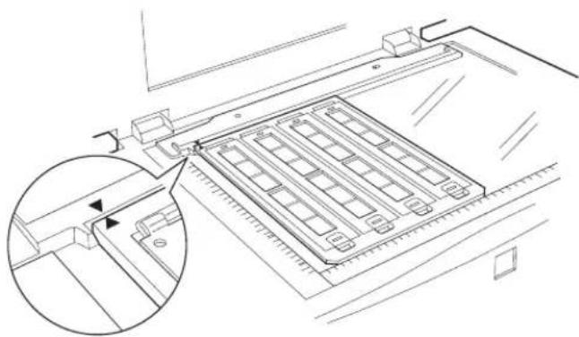 Technical line drawing of a mechanical assembly with an inset showing a close-up of a component (no text or symbols)
