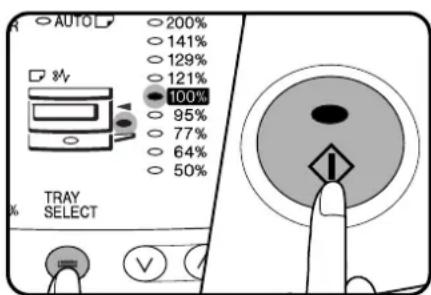 AUTO 200% 141% 129% 121% 100% 95% 77% 64% 50% TRAY SELECT