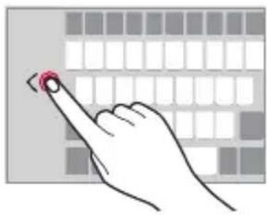 Hand pressing a button on a grid of squares (no text or symbols visible)
