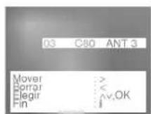 LG W911NP - Mover el orden de programas del menú "Tabla de emisoras de TV" - 3