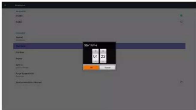 Start time 01 23