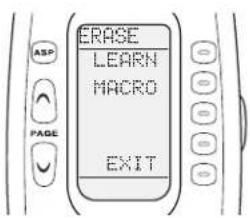 ERASE LEARN MACRO EXIT