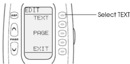 EDIT TEXT PAGE EXIT ASP PAGE Select TEXT