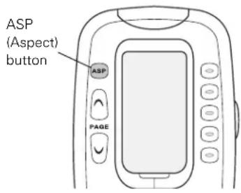 ASP (Aspect) button ASP PAGE