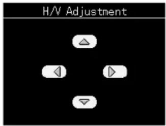 H/V Adjustment