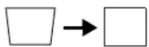EPSON PowerLite 713c - The image isn't rectangular, but trapezoid-shaped. - 2