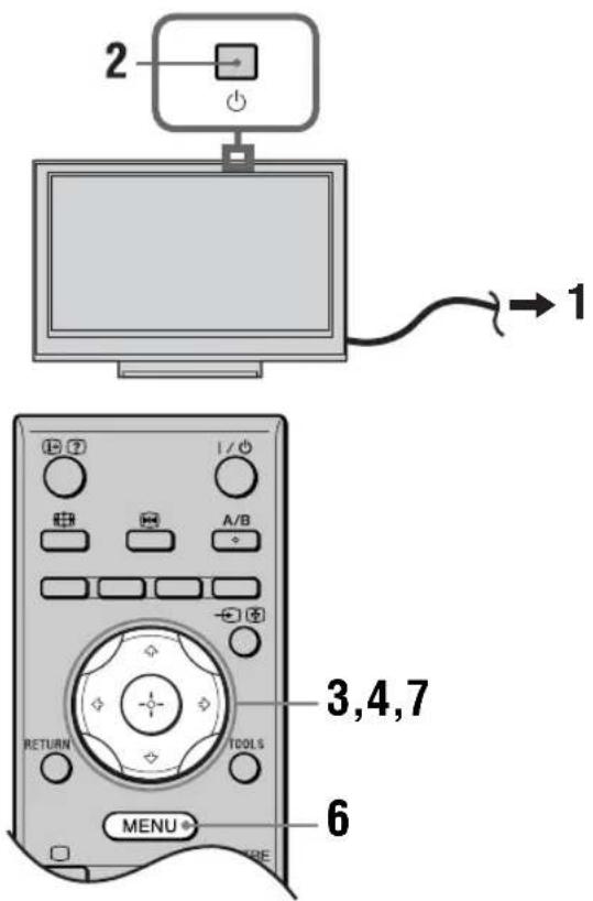 2 1 3,4,7 RETURN TOOLS MENU 6