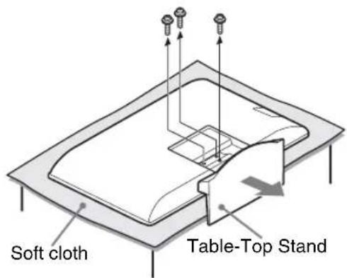 Soft cloth Table-Top Stand