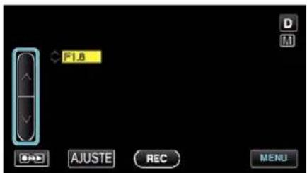 F1.8 AJUSTE REC MENU