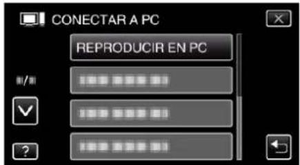 CONECTAR A PC REPRODUCIR EN PC