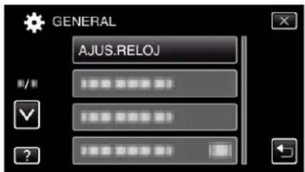 GENERAL AJUS.RELOJ