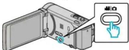JVC Everio GZ-HM960BE - Seleccione el modo vídeo o imagen fija. - 1