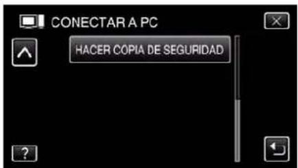 CONECTAR A PC HACER COPIA DE SEGURIDAD