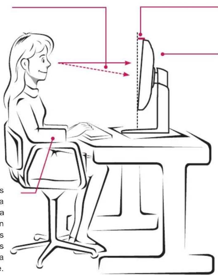 LG 29UC97C-B - Postura correcta para utilizar el monitor - 1