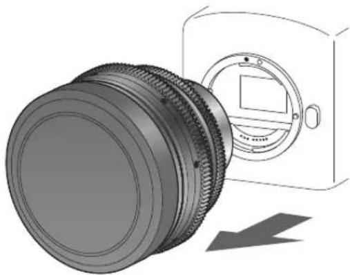 CANON CN-E24mm T1.5 FP X - Установка объектива - 3
