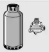 SMEG SR804SEA3 - Allacciamento al gas liquido - 1
